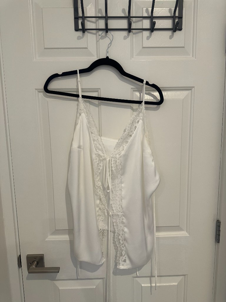 Lucy - White Pjs With Pants (As Is) — image 4 of 7
